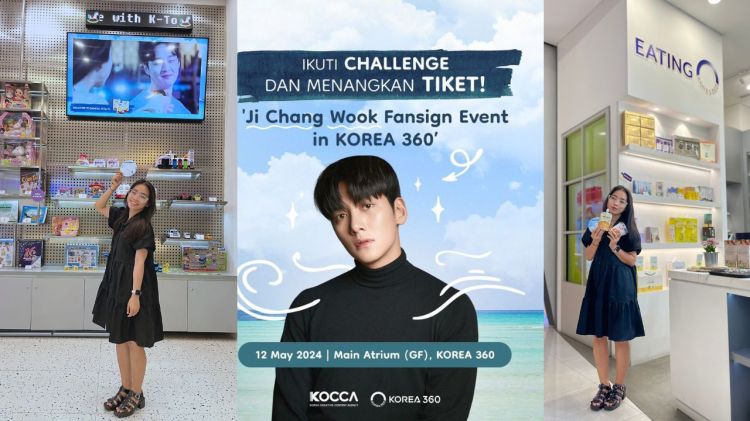 Cara FANSIGN Ji Chang Wook Gratis di KOREA 360, Lotte Mall Jakarta